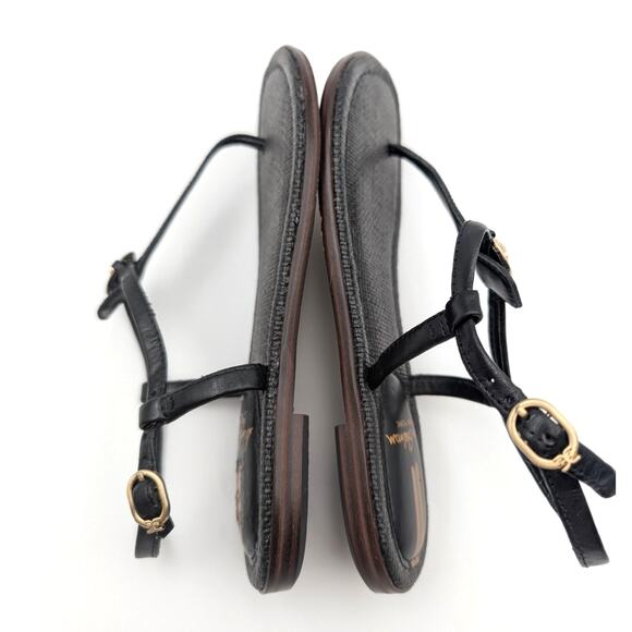Sam Edelman Gigi Signet Sandal Women's Ankle Strap Black Size US6M EU36 - Picture 6 of 9